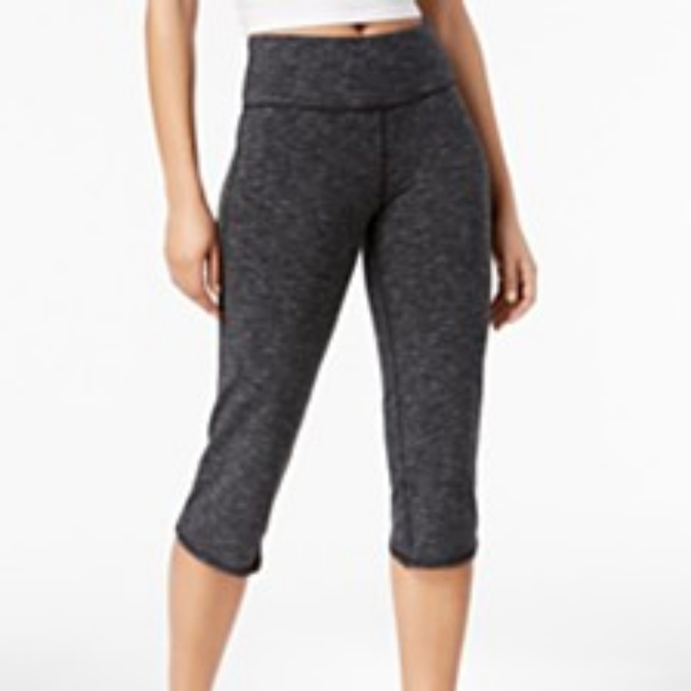 Beyond Yoga Heathered Gray Keyhole Pants Small